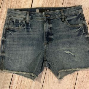 Kut from the Kloth High Rise Denim Shorts NWOT